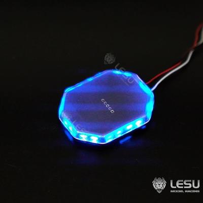 LED red blue yellow variable mode fire truck engineering warning dome light parts LESU 1/14 truck toy Tamiya tractor truck