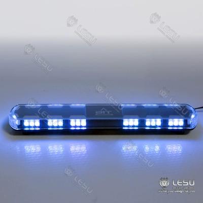 LESU 18 modes LED red, blue, yellow and orange light S-1280 for Tamiya 1/14 RC truck warning top light upgrade modification