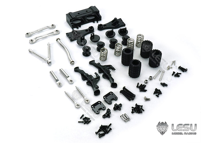 1/14 simulation truck model Tamiya modified accessories X-8023-B independent bridge shock absorber airbag suspension LESU