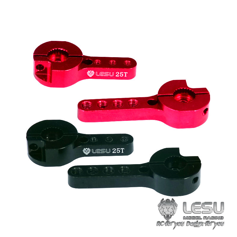 CNC Aluminum Alloy Metal Servo Arm High Torque High Strength M2 M3 Hole 25T Servo An-0006 Model Accessories