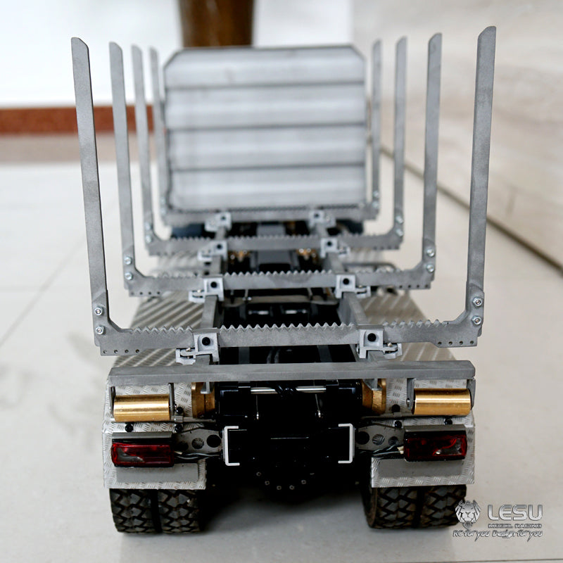 LESU 1/14 Tamiya Truck Roll-off Fully Unloading Hydraulic Full Metal Loading Tree Bucket LS-20160901-I