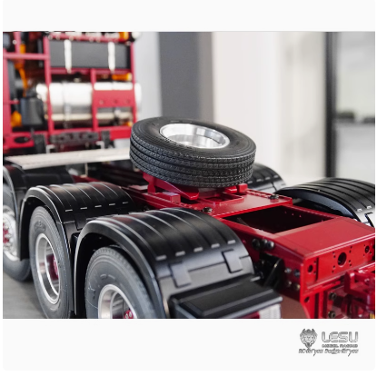 1/14 truck Tamiya tractor grinding wheel spare tire G-6119 easy installation hanging grinding wheel simulation accessories model LESU