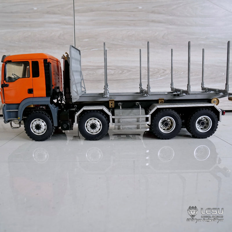 LESU 1/14 Tamiya Truck Roll-off Fully Unloading Hydraulic Full Metal Loading Tree Bucket LS-20160901-I
