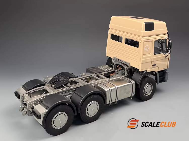 Scaleclub Tamiya 1/14 MAN F2000 6x6 Full Metal Chassis Tractor