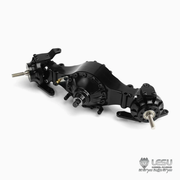 1/14 truck Tamiya tractor axle Q911 series differential lock mud axle model LESU