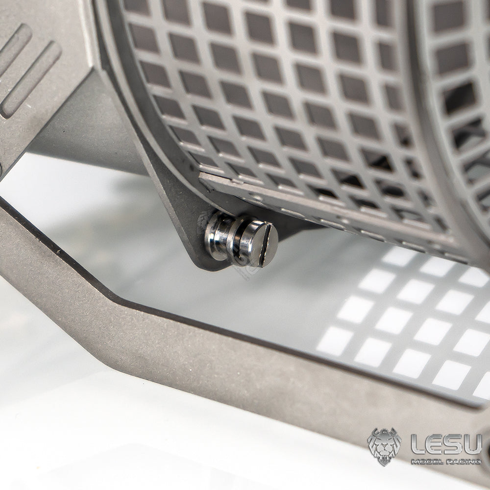 LESU 1/14 Excavator Model Quick Release Full Metal Hydraulic Motor Screen Bucket Accessory AT-C0018