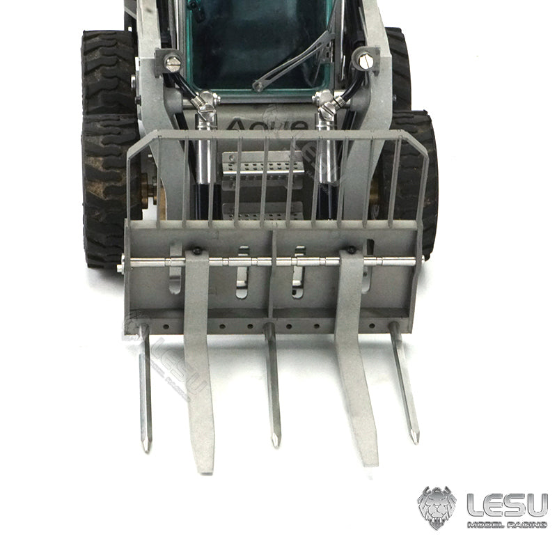 LESU 1/14 Engineering Hydraulic Model Bobcat Loader Upgrade Equipment Fork