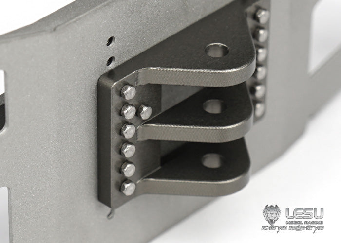 LESU G-6130 1/14 truck mud bumper suitable for Tamiya Engineering 3348 3363 front hook upgrade modification accessories or DIY