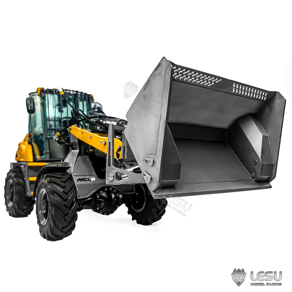 1/14 AT-C0050 MCL8 loader adapter full metal hydraulic bucket LESU