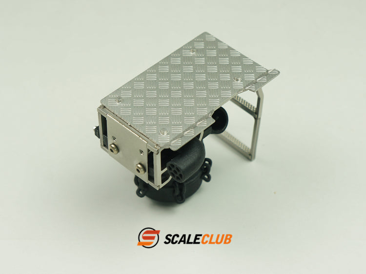 Scaleclub 1/14 Iveco air filter intake metal stair tread model