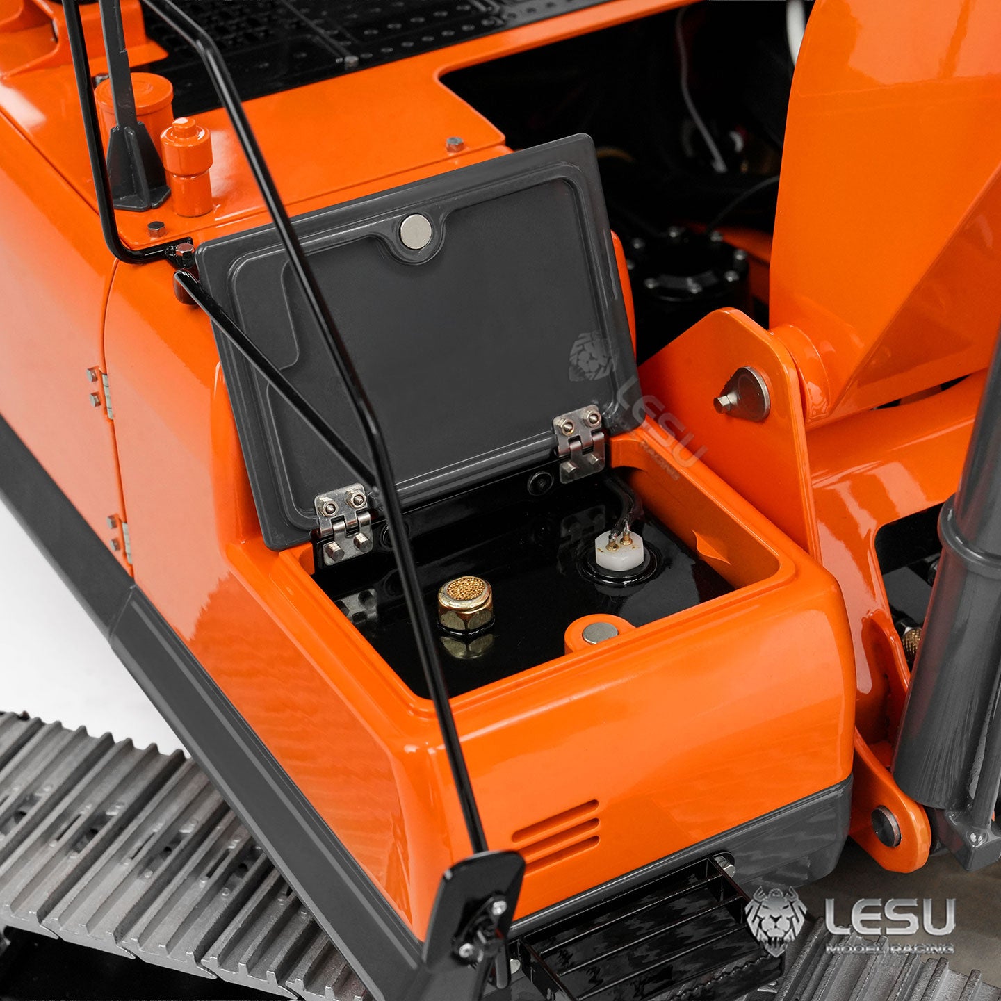 LESU 1/14 RC Model Excavator Aoue-350LC Full Metal Two-Section Boom Hydraulic 3-Way Valve BA-B0013