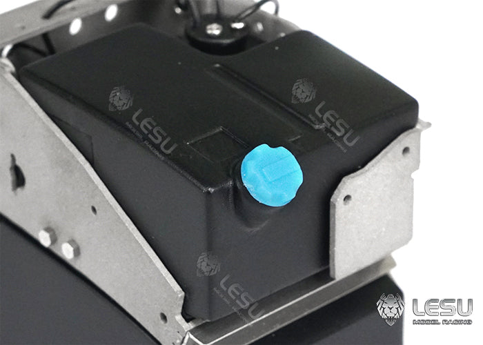 LESU G-6117 1/14 truck model toy urea tank metal accessories universal Tamiya traction mud head VM truck upgrade modification