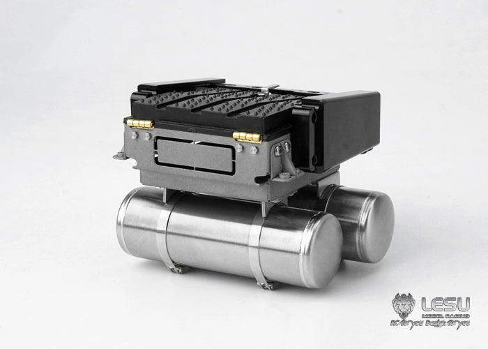 1/14 truck toy battery box gas tank tail beam light stand set L-1027 Tamiya tractor universal DIY modification