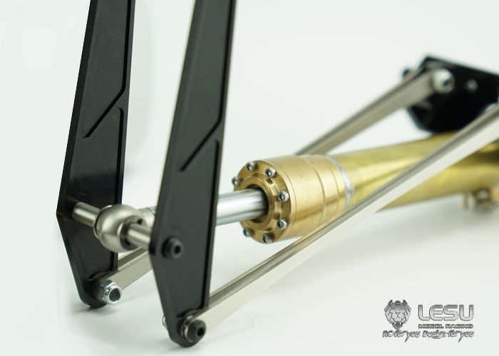 LESU Y-1506-B 1/14 dump truck model aircraft top F frame hydraulic system universal Tamiya mud head 3348 lifting accessories