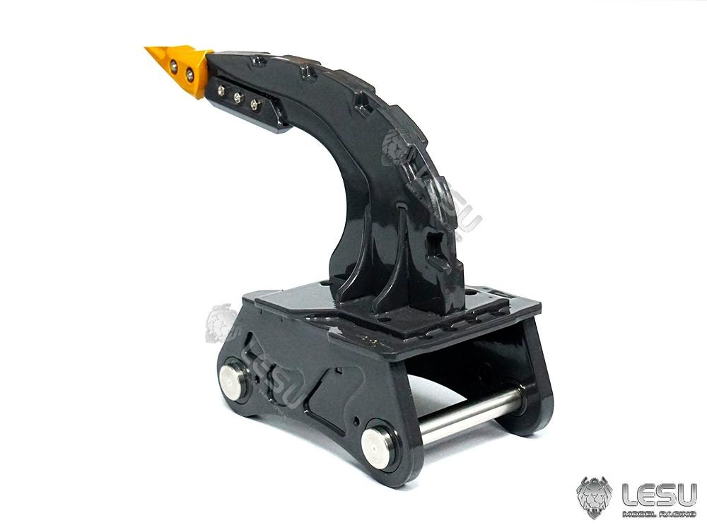 LESU 1/14 Engineering Machinery Model Excavator ET35 Modified Quick Release Curved Blade Ripper Attachment