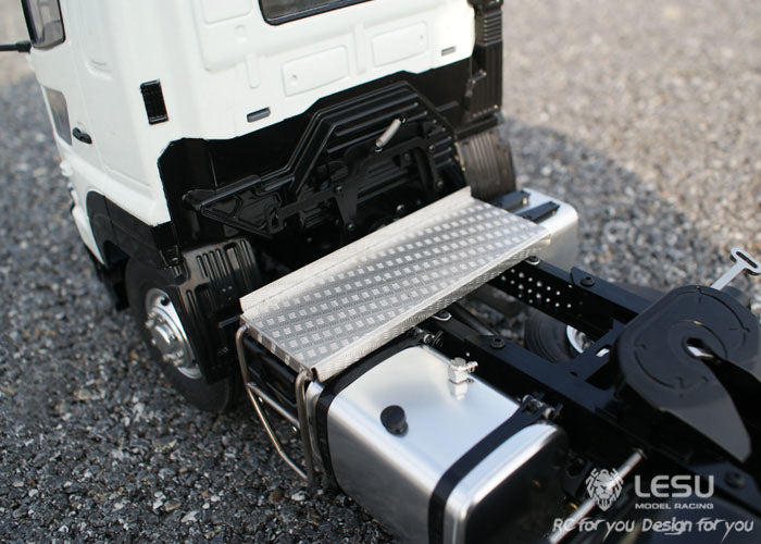 LESU 1/14 Tamiya model Hino tractor 4X2 metal chassis simulation remote control model toy