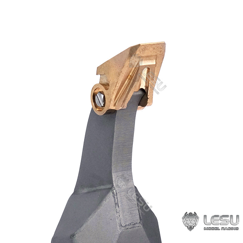LESU 1/14 simulation hydraulic excavator PC360, wheel excavator, small short tail modified quick-detachable metal ripper accessories