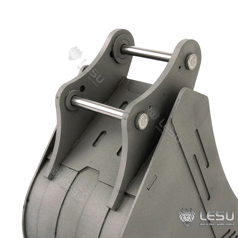 LESU 1/14 Engineering Hydraulic Excavator CAT 374F Modified Quick Release Narrow Bucket Attachment
