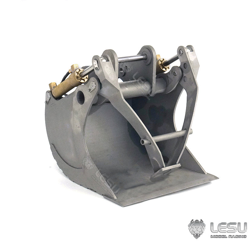 LESU 1/14 Engineering Hydraulic Excavator CAT 374F Modified Quick Change Hydraulic Grab Bucket Attachment