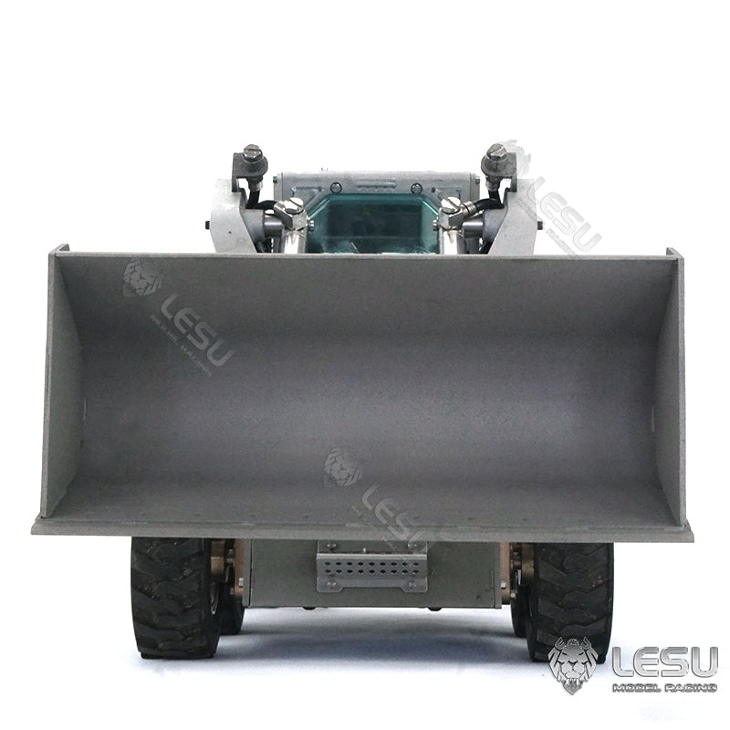LESU 1/14 Engineering Hydraulic Model Bobcat Loader Upgrade Equipment Bucket