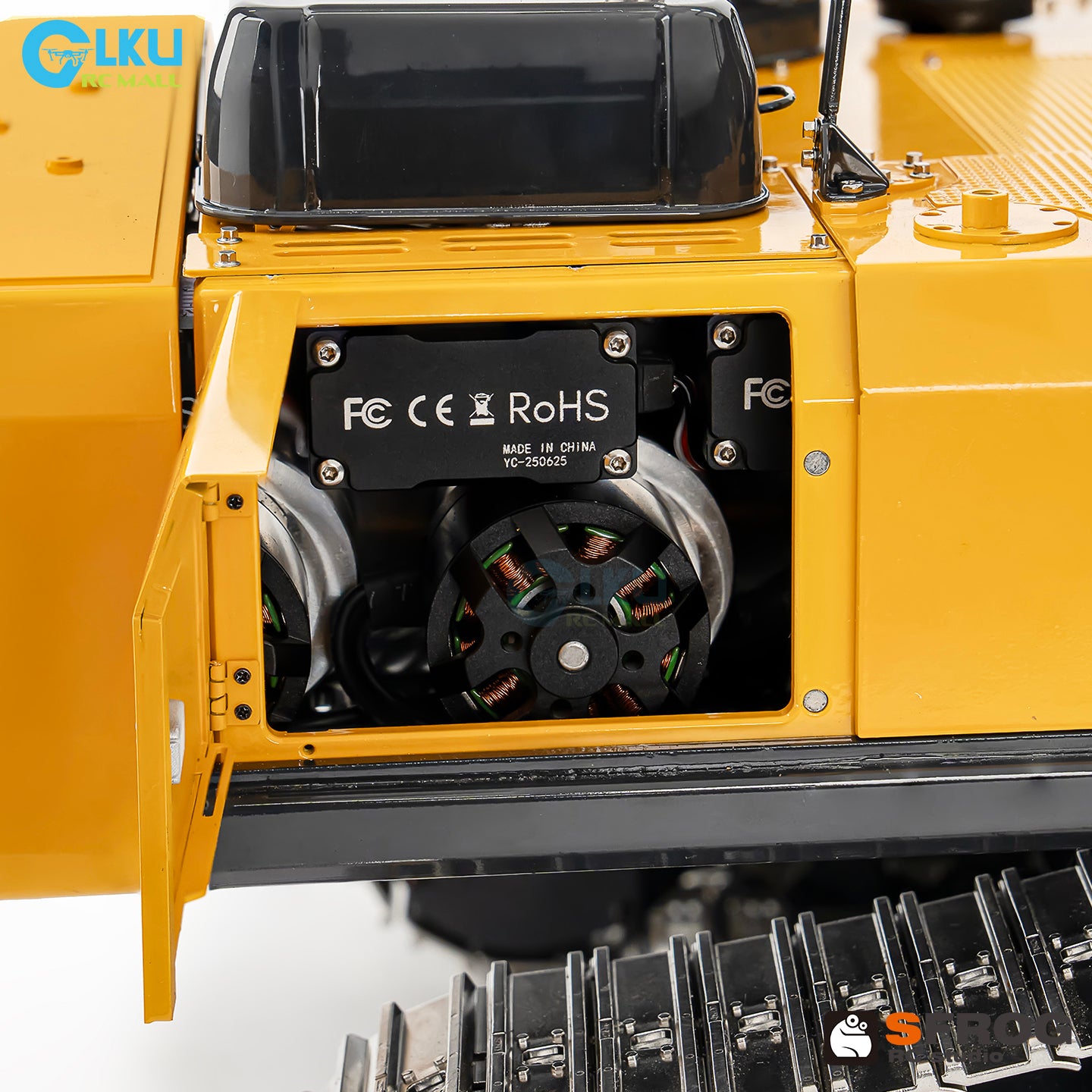 1/14 Sfrog model metal remote control E400 excavator model equipped with three pump system curved linear reversing valve