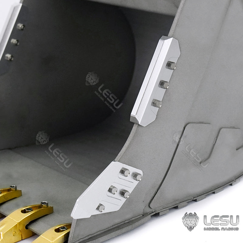LESU 1/14 simulation hydraulic excavator PC360, 490, ET30H, ET26L, R945, SK500, LR960 excavator modified original bucket