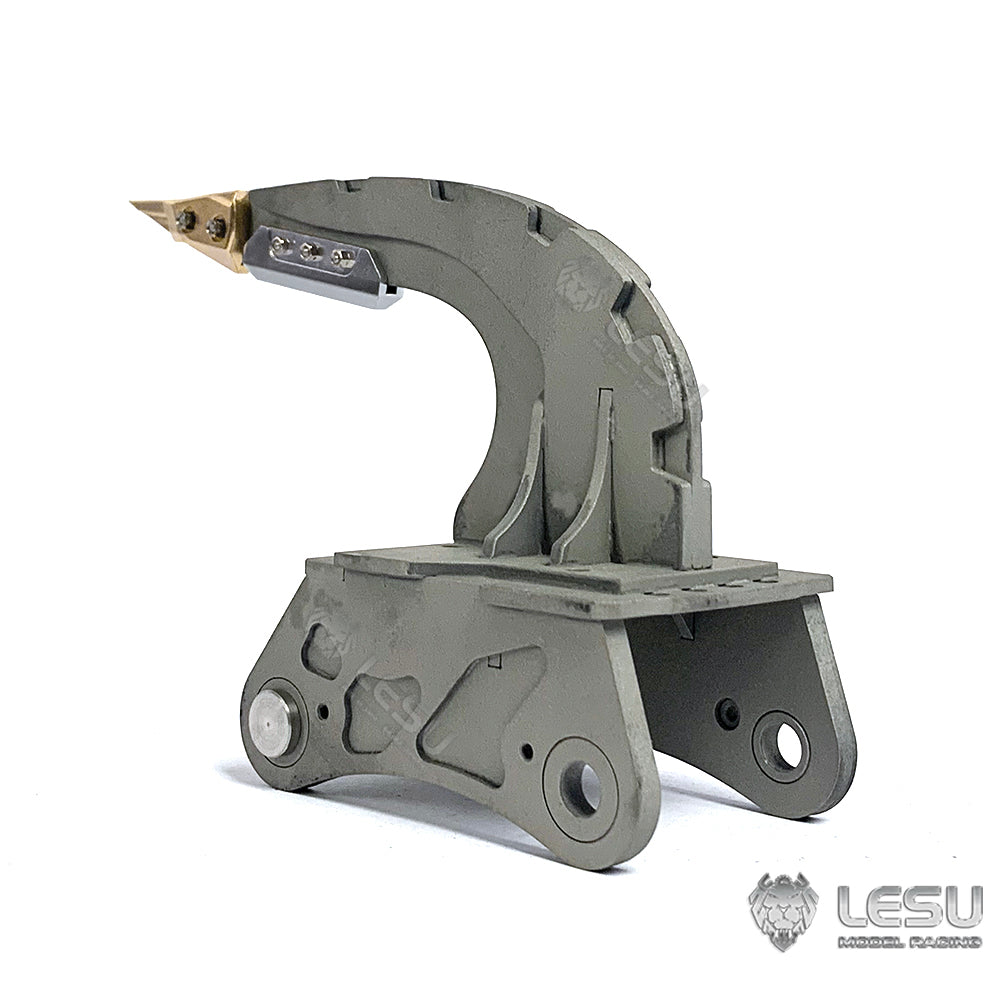 LESU 1/14 Engineering Machinery Model Excavator ET35 Modified Quick Release Curved Blade Ripper Attachment