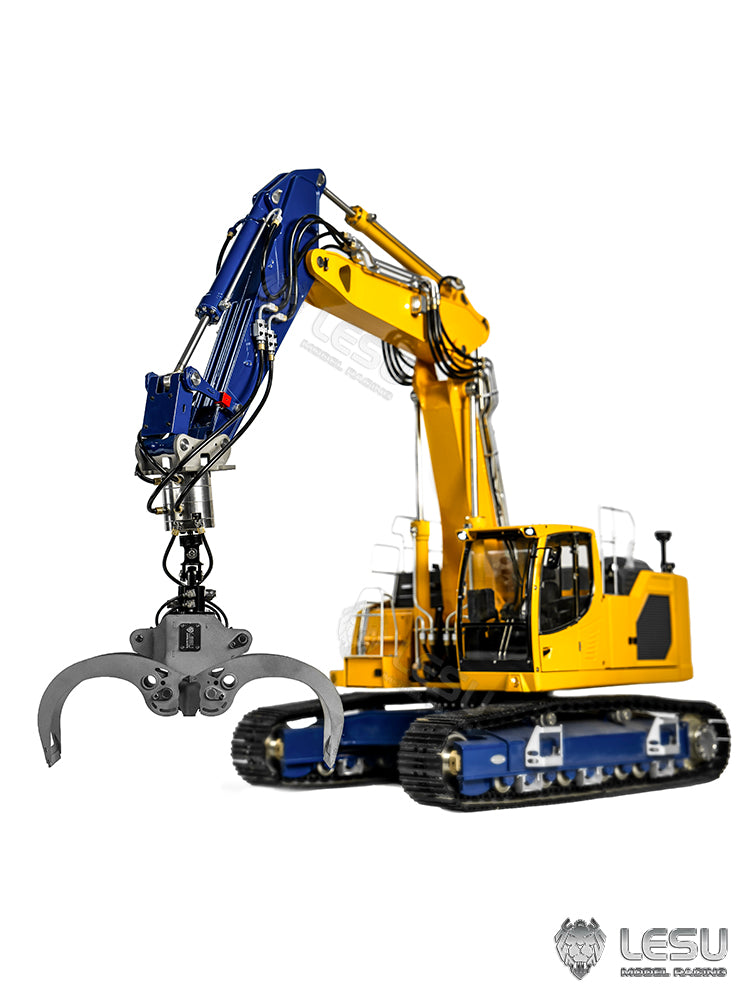 LESU1/14 hydraulic construction machinery excavator model wood clamp AT-C0044