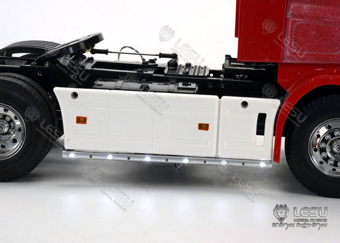 LESU 1/14 RC Truck Side Skirt Decorative Light Width Light Warning Light S-1268 for Tamiya Traction Truck DIY Modified Parts