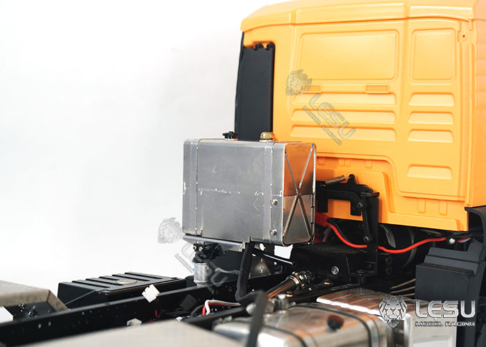LESU Metal Stainless Steel Integrated Oil Pump Tank Y-1522 for Tamiya 1/14 RC Dump Truck Model Toy Upgrade Modification Parts