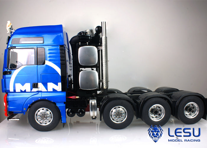 LESU 1/14 Tamiya heavy tractor truck model toy simulation equipment rack G-6169