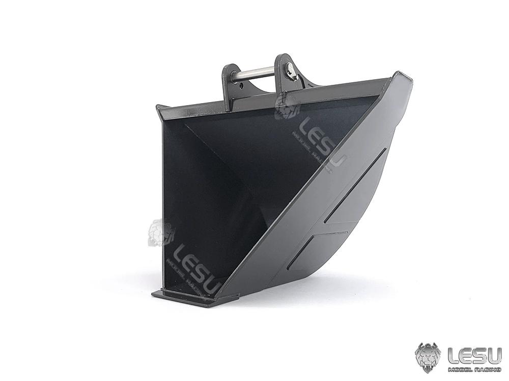 LESU 1/14 Engineering Machinery Model Excavator ET35 Modified Quick-Removal Metal Trapezoidal Bucket Attachment