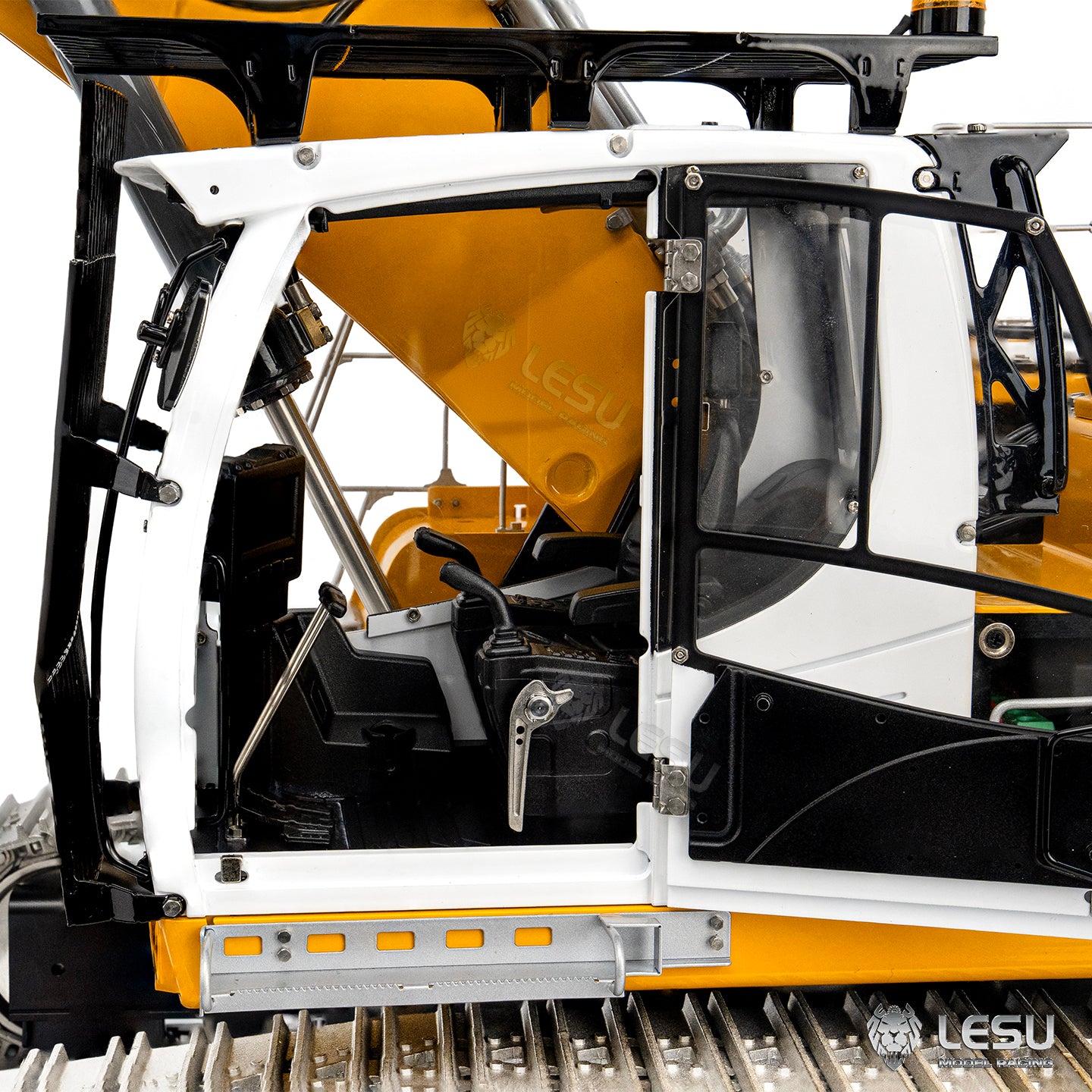 LESU 1/14 Hydraulic R956 Three-Section Arm Excavator Model BA-B0040 Motor-Driven Version Dual Pump 7-Valve