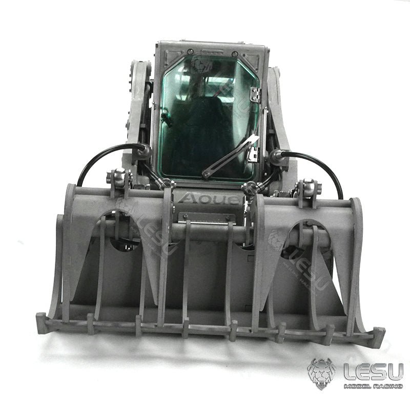 LESU 1/14 Engineering Hydraulic Model Bobcat Loader Upgraded with Hydraulic Gripper