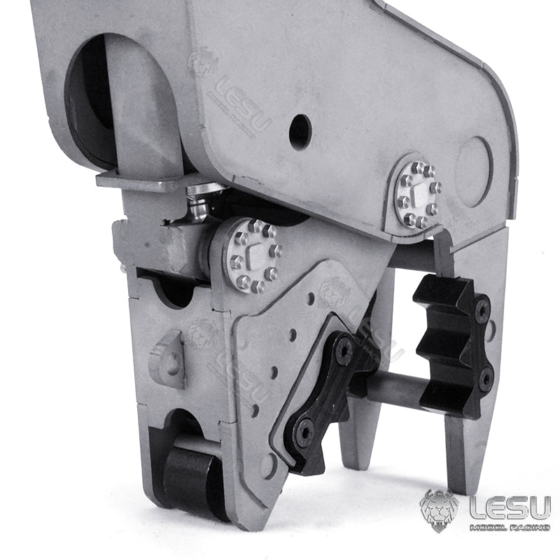 LESU 1/14 Engineering Hydraulic Excavator CAT 374F Modified Quick Release Hydraulic Metal Clamp Accessories
