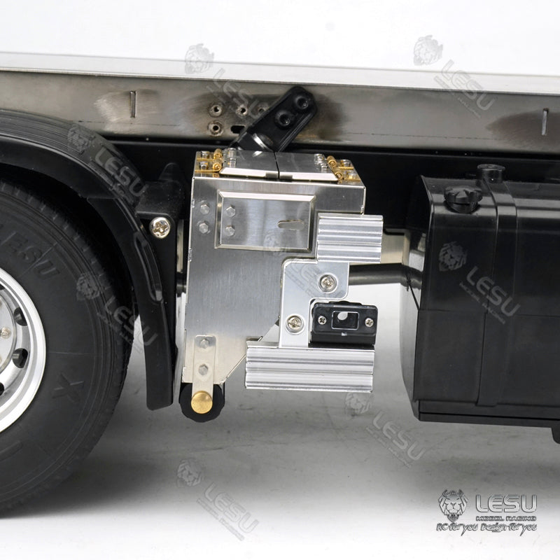 1/14 Tamiya Toys FH16 Sand Spreader FH16 Metal Tool Box Side Decoration Upgrade Parts LESU Model