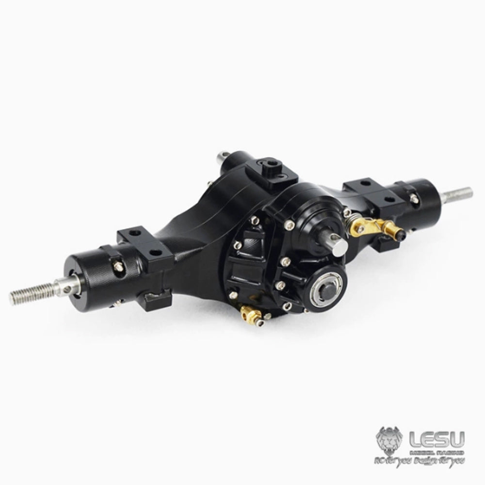 1/14 truck Tamiya tractor axle Q-900 series differential lock flange bridge mud army truck DIY model LESU