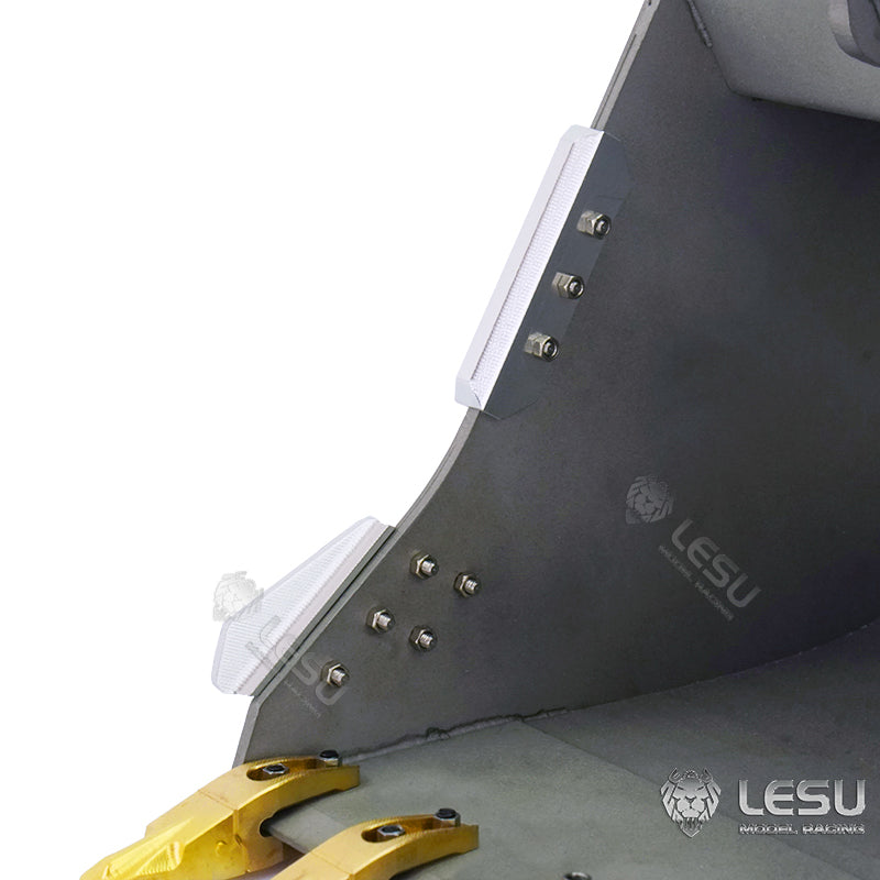 LESU 1/14 simulation hydraulic excavator PC360, 490, ET30H, ET26L, R945, SK500, LR960 excavator modified original bucket