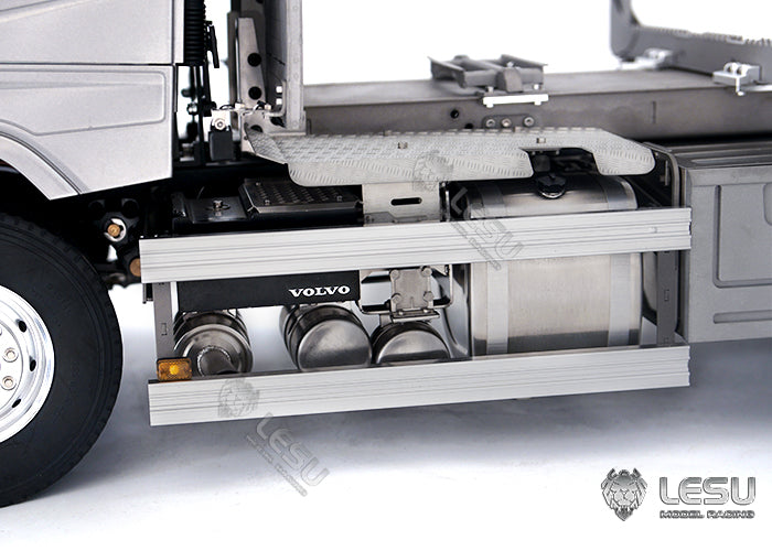 LESU 1/14 Tamiya FH16 wood car 6*6 full metal chassis simulation model