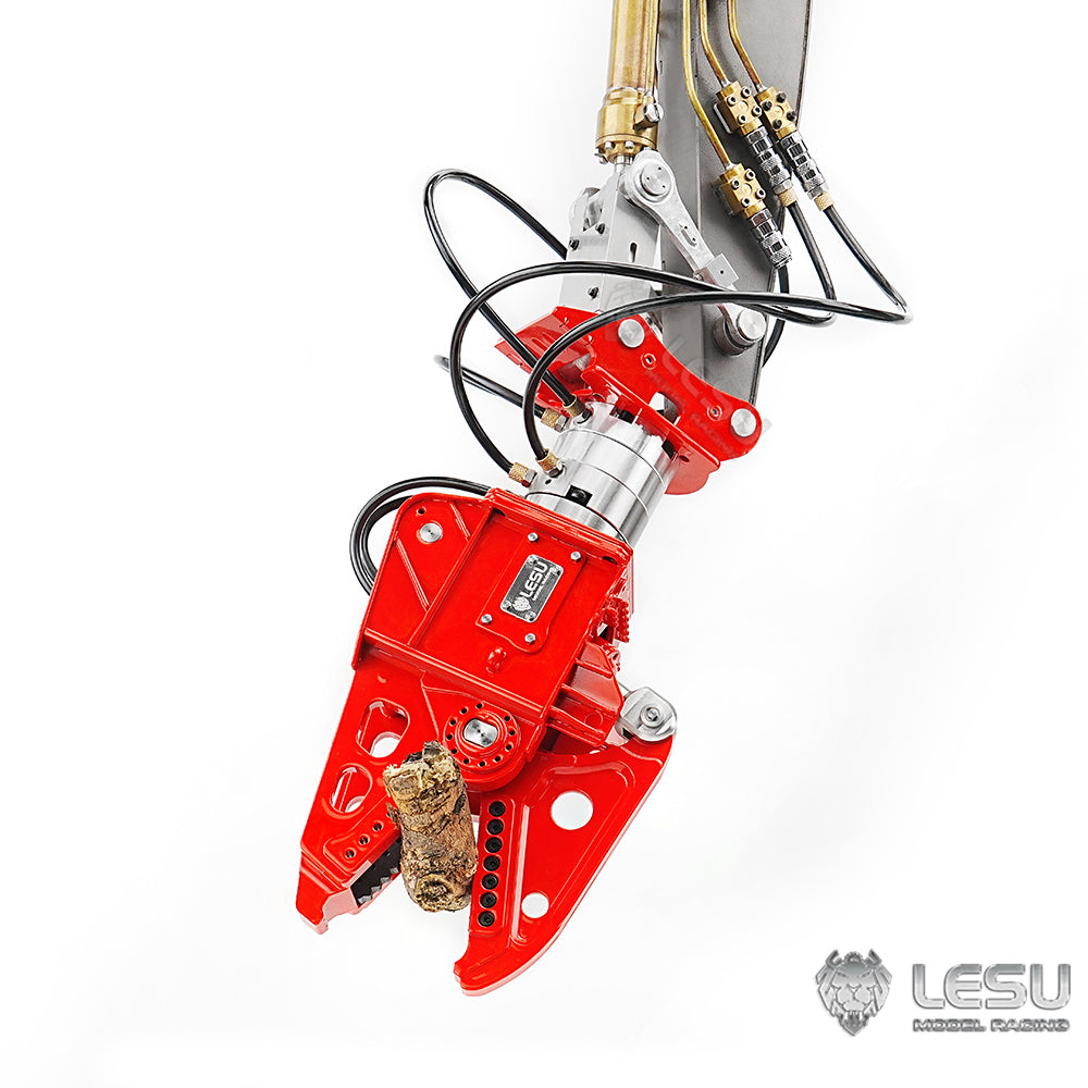 LESU 1/14 Hydraulic Excavator 270° Rotating Hydraulic Cylinder Hydraulic Clamp AT-C0053