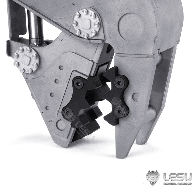 LESU 1/14 simulation hydraulic excavator PC360, wheel excavator, small short tail modified quick release hydraulic metal clamp accessories