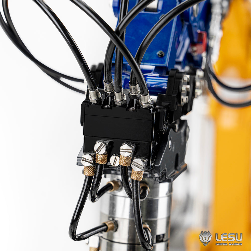LESU 1/14 Excavator Remote Control Model Aoue-LR960 Full Hydraulic Excavator Quick Disassembly