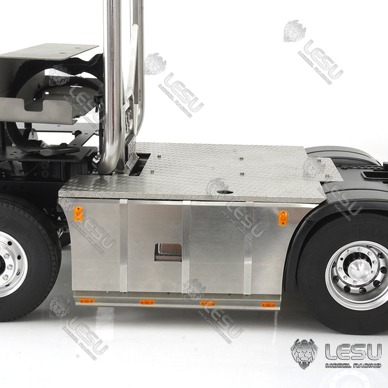 LESU 1/14 Truck Model Toy Volvo 6X6 Tractor Model Chassis Tamiya CAB Direct Installation