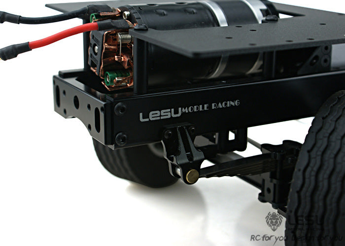 LESU 1/14 Tamiya Scania tractor truck metal three-axle 6X4 chassis remote control car model modification