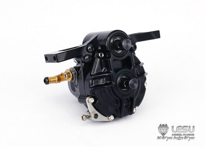 LESU 1/14 Tamiya tractor truck dump truck model central differential time-sharing all-wheel drive transfer case F-5020