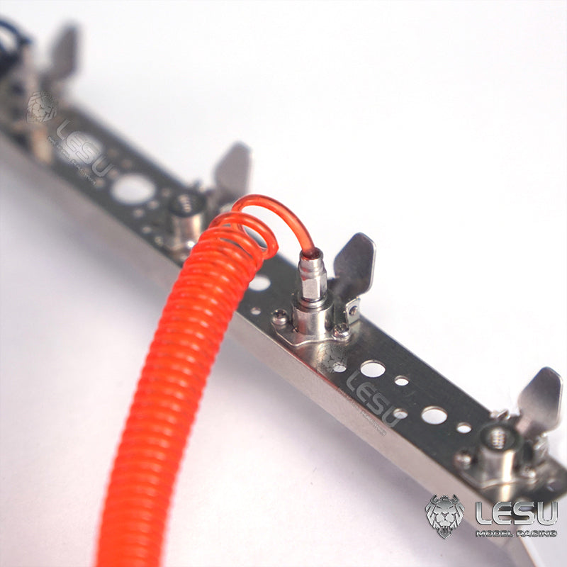 1/14 simulation truck gas pipe line rack equipment rack decoration modification accessories fixed Tamiya model LESU