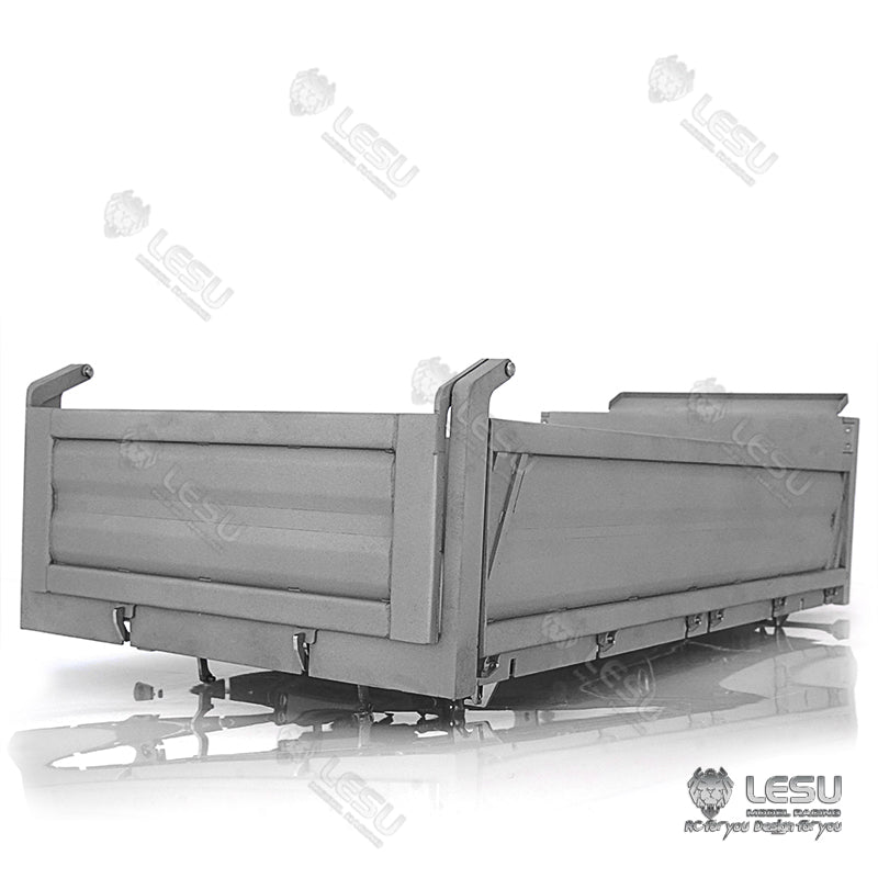 LESU1/14 Tamiya benz 3348 truck full drive 6X6 high torque hydraulic three-way dump truck dedicated dump bucket