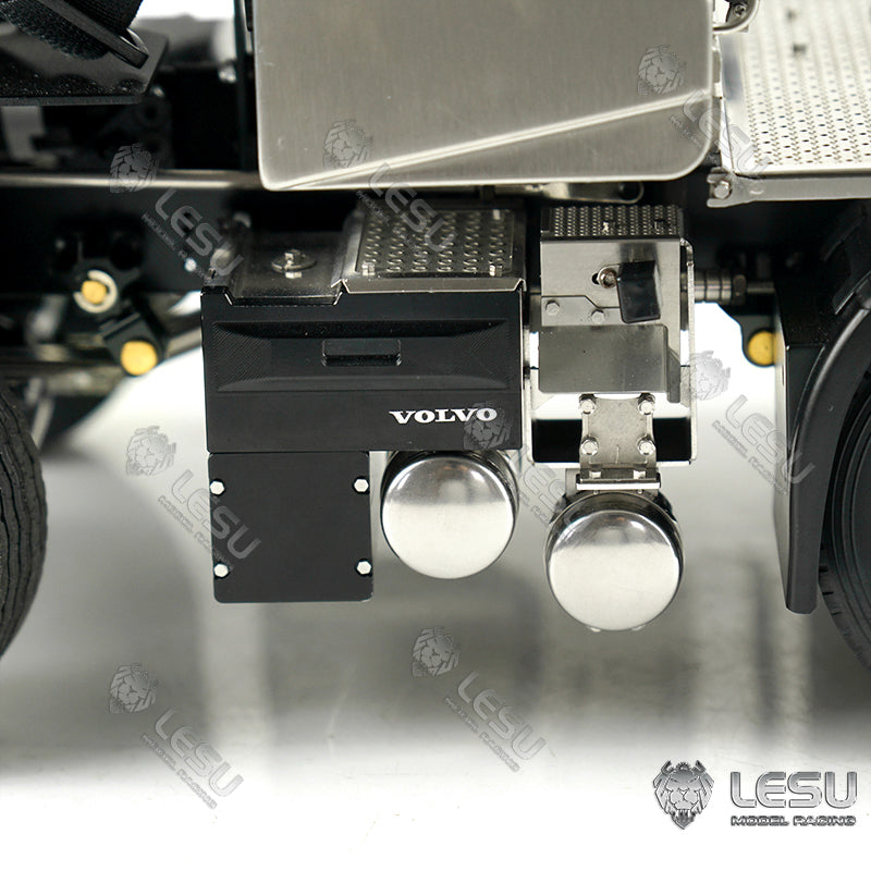 LESU 1/14 Truck Model Toy FH16 Heavy Towing Chassis 8X8 Full Drive Differential Lock Axle