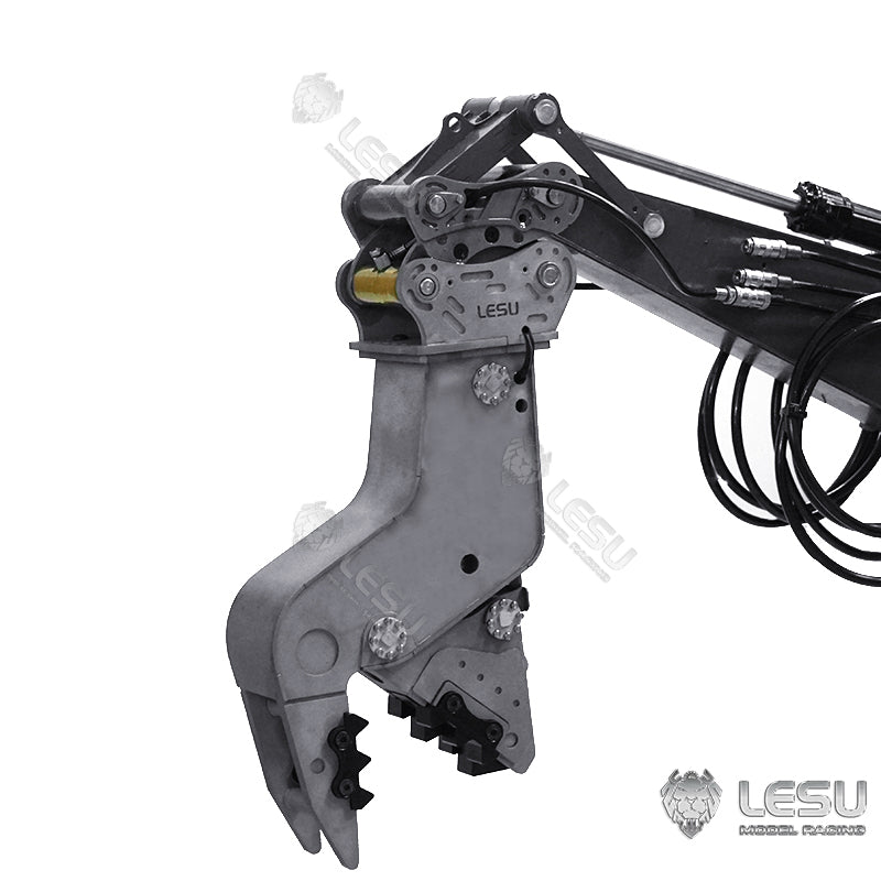LESU 1/14 Engineering Hydraulic Excavator CAT 374F Modified Quick Release Hydraulic Metal Clamp Accessories