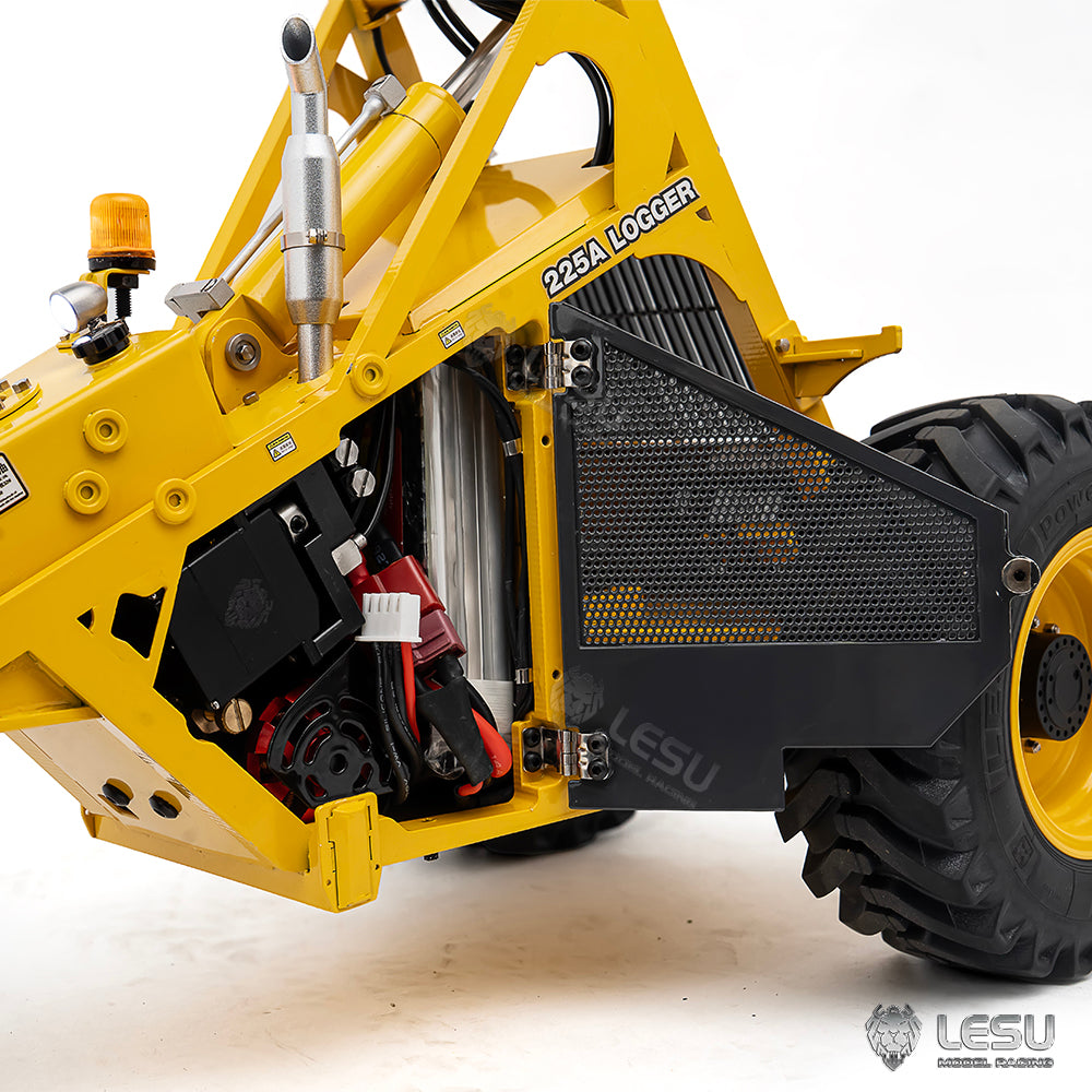 LESU 1/14 Aoue hydraulic model 225A crank boom RD-A0019 4-way valve rear single wheel steering